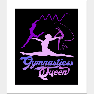 Gymnastics Queen, Gymnast gift, Best gymnast, gymnastics girl Posters and Art